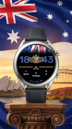 Patriotic watch face 2 screenshot 5