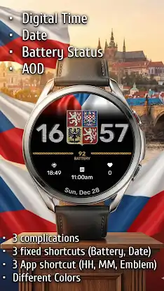 Patriotic watch face 2 screenshot 2