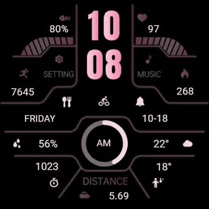 ZKin Watch Pink Light FuncTion screenshot 7
