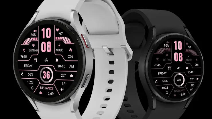 ZKin Watch Pink Light FuncTion screenshot 1