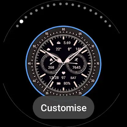Pink Quartz ZKin Watch Face screenshot 5