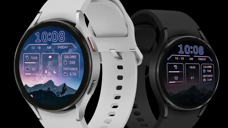 Pink Starlight For Wear OS screenshot 4