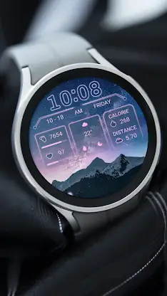 Pink Starlight For Wear OS screenshot 7