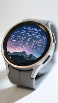 Pink Starlight For Wear OS screenshot 5