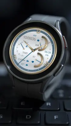 Platinum Quartz For Wear OS screenshot 6