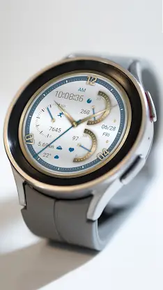Platinum Quartz For Wear OS screenshot 4