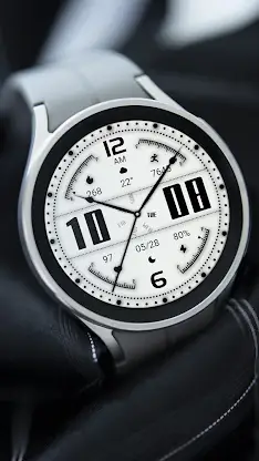 Porcelain White For Wear OS screenshot 8