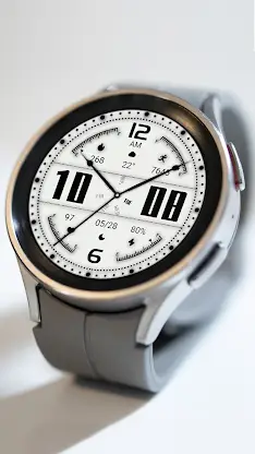 Porcelain White For Wear OS screenshot 6