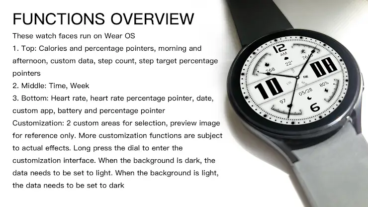 Porcelain White For Wear OS screenshot 4