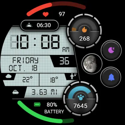 Practical LCD Screen ZKinWatch screenshot 6