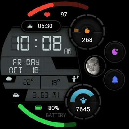 Practical LCD Screen ZKinWatch screenshot 8