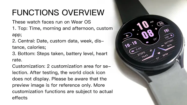 Purple Texture For Wear OS screenshot 3
