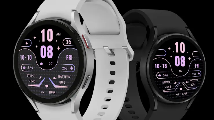 Purple Texture For Wear OS screenshot 4