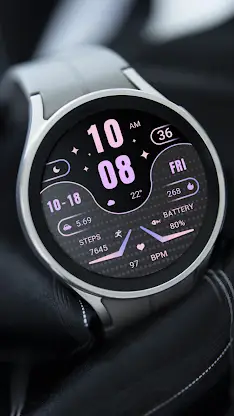 Purple Texture For Wear OS screenshot 7