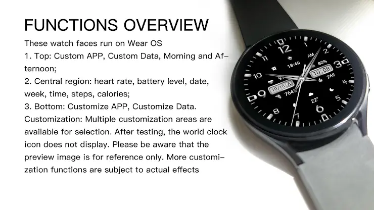 Quartz Gray Matter For Wear OS screenshot 3