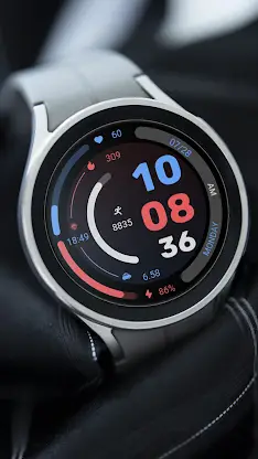 Red Blue Colors For Wear OS screenshot 3