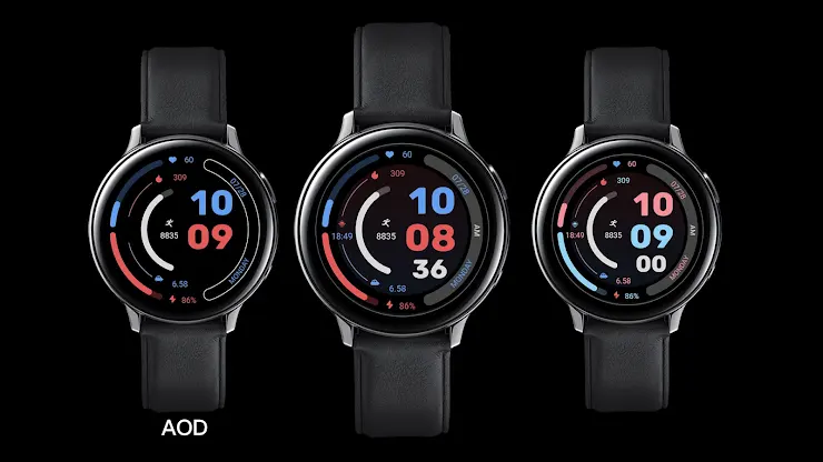 Red Blue Colors For Wear OS screenshot 1