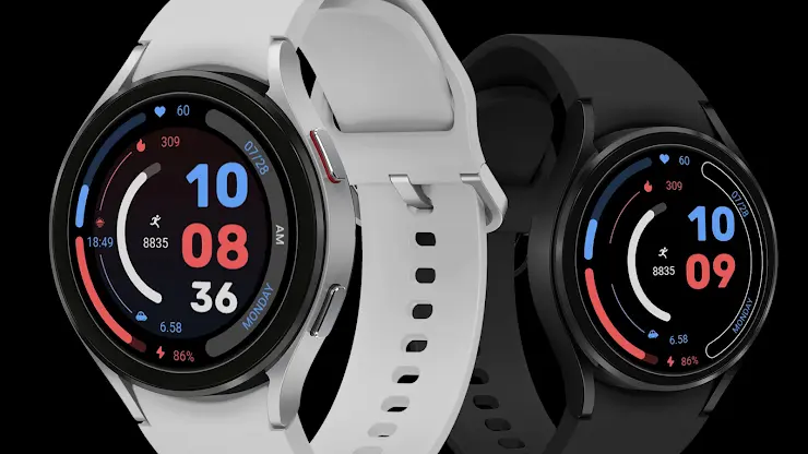 Red Blue Colors For Wear OS screenshot 2