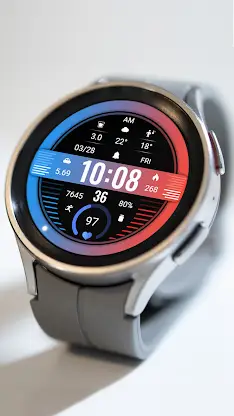 ZKin Watch Red Blue Sports screenshot 3