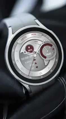 Red Brown Quartz For Wear OS screenshot 5