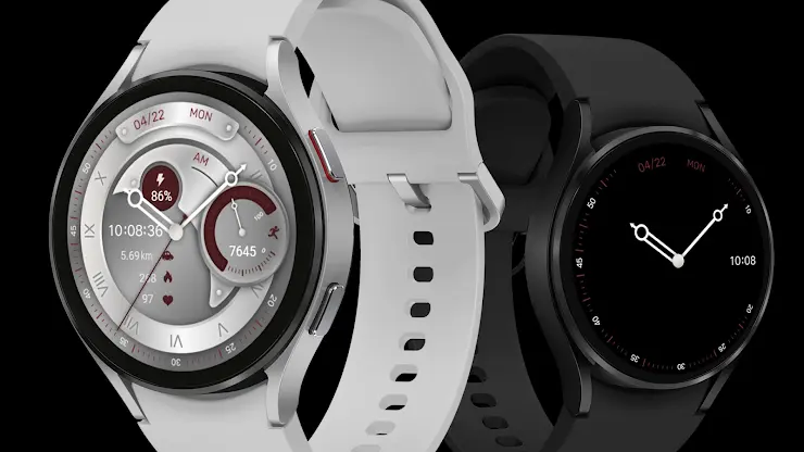 Red Brown Quartz For Wear OS screenshot 2