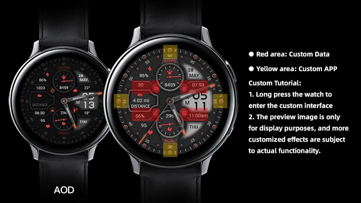 Red Dot Function ZKin Watch screenshot 4