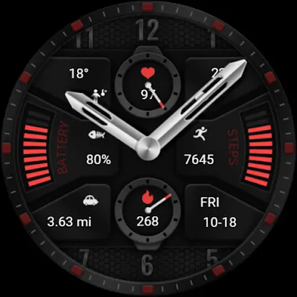 Red Invasion ZKin Watch screenshot 8