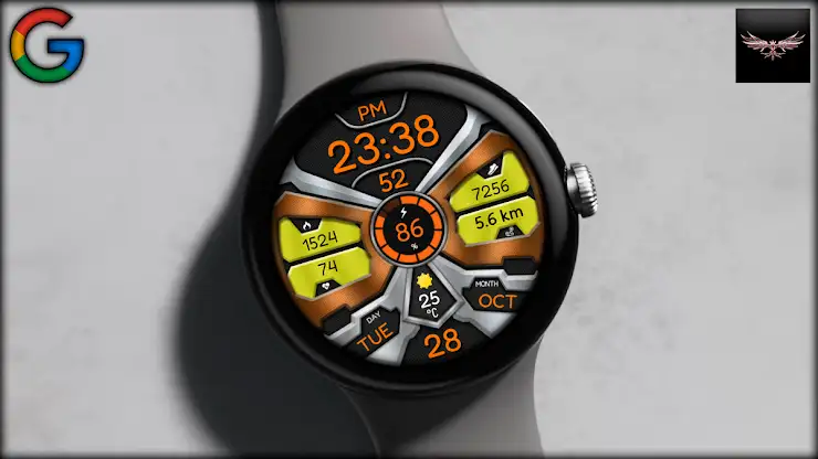 Regal Digital Watch Face screenshot 2