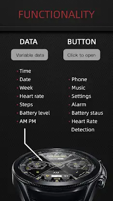 ZKin WatchFace Reinstall mecha screenshot 2