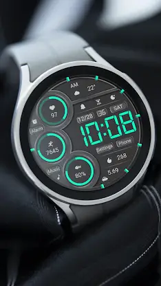 Retro Mint Green For Wear OS screenshot 7