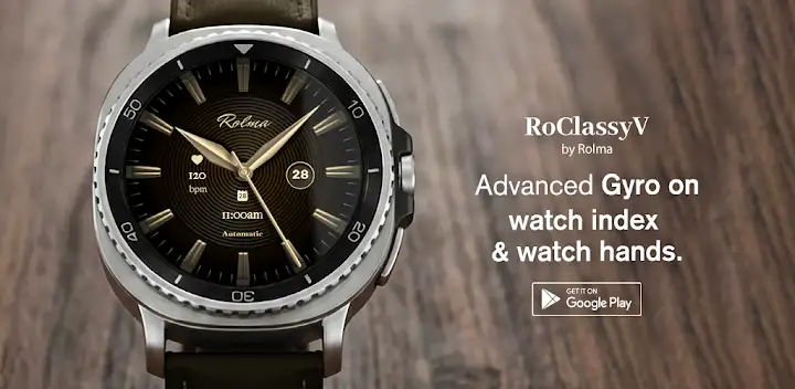 RoClassyV — Android app banner