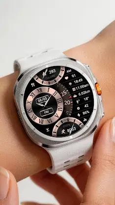 Rose Gold Turntable ZKin Watch screenshot 6