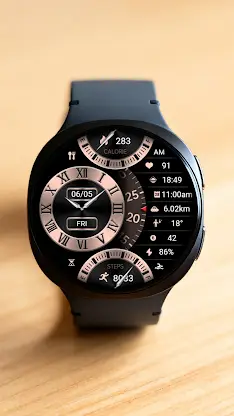 Rose Gold Turntable ZKin Watch screenshot 7