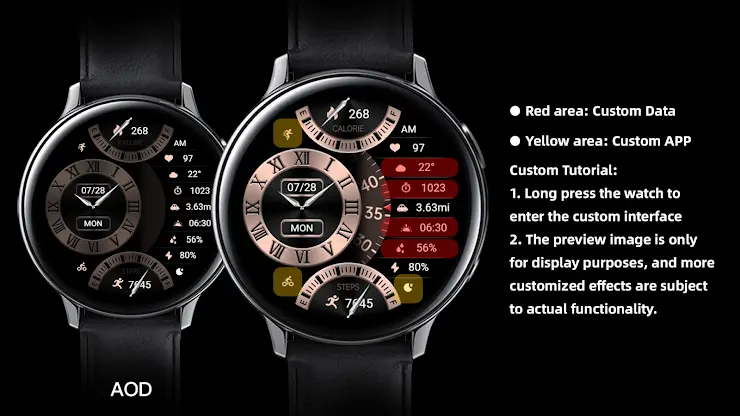 Rose Gold Turntable ZKin Watch screenshot 4