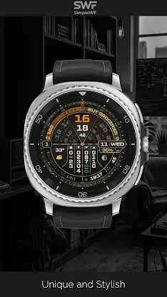 Futuristic Watch Face: DIGI 5 screenshot 7