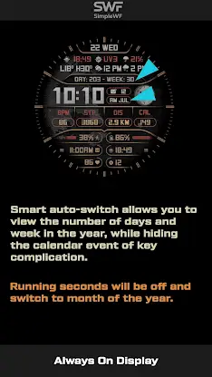 Digital Watch Face Infowatch 1 screenshot 8
