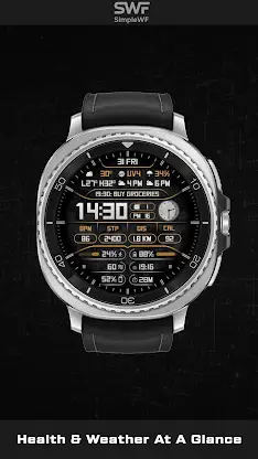 Digital Watch Face Infowatch 1 screenshot 5