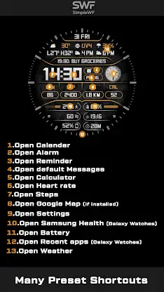 Digital Watch Face Infowatch 1 screenshot 6
