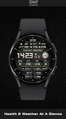 Digital Watch Face Infowatch 1 screenshot 7