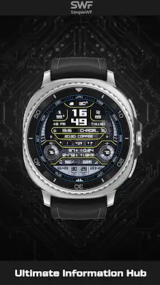 Digital Watch Face Infowatch 3 screenshot 6