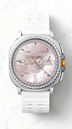 Sakura Quartz ZKin Watch Face screenshot 2