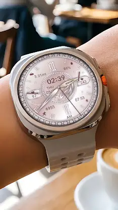 Sakura Quartz ZKin Watch Face screenshot 4