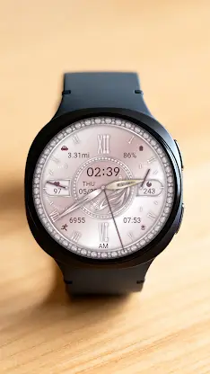 Sakura Quartz ZKin Watch Face screenshot 5