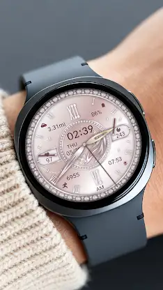 Sakura Quartz ZKin Watch Face screenshot 8