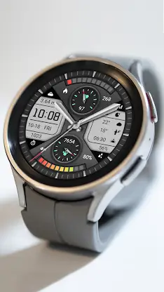 Senior Energy Grey ZKin Watch screenshot 3