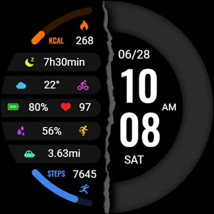 Shredder Half Screen ZKinWatch screenshot 7