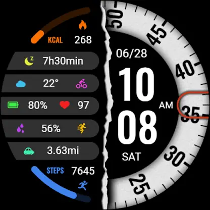 Shredder Half Screen ZKinWatch screenshot 5