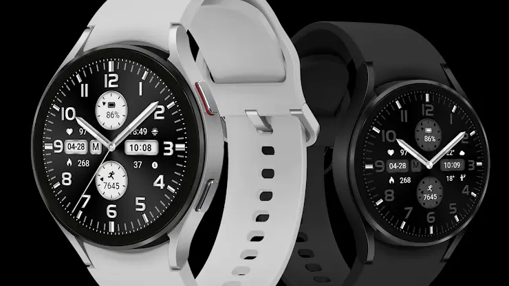 ZKin Watch Silver Big Numbers screenshot 1