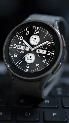 ZKin Watch Silver Big Numbers screenshot 5
