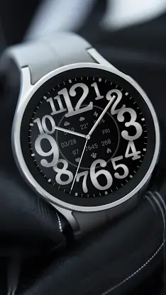 Silver Black Form ZKin Watch screenshot 2